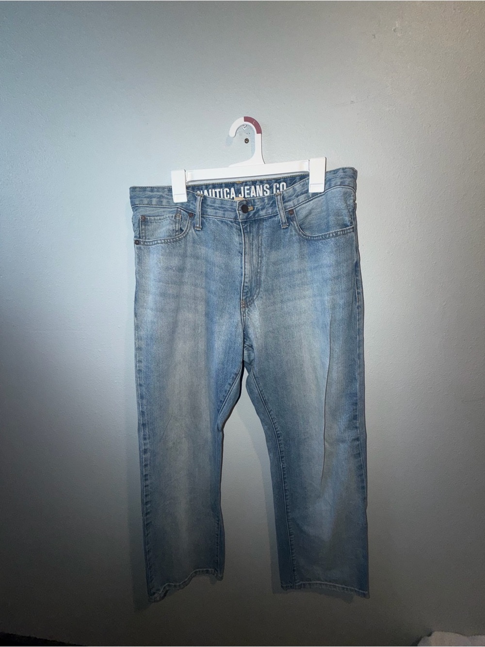 Nautica Jeans Co Light Wash Straight Leg Jeans